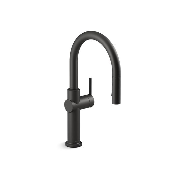 Kohler Crue Pull-Down Single-Handle Kitchen Faucet 22972-BL